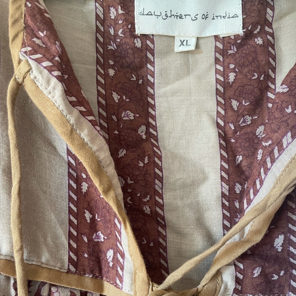 NEW Daughters of India - Aanah Dress - Walnut - Picture 6 of 7